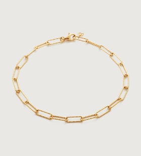 Paperclip Chain Bracelet in Sterling Silver | Jewellery by