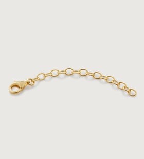 【MONICA VINADER】ダブルチェーンアンクレット MONICA VINADER】18ct Gold ダブルチェーン アンクレット