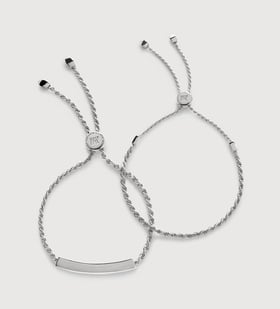 Corda and Linear Bracelet Set - Monica Vinader
