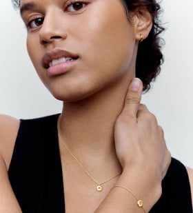 November Birthstone Chain Bracelet & Necklace Set - Monica Vinader