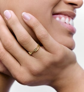 Signature Ring in 18k Gold Vermeil on Sterling Silver