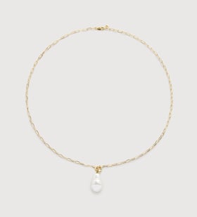 Nura Barouque Pearl Necklace Set  - Monica Vinader