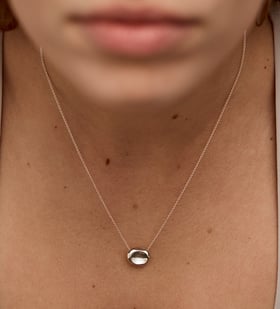 Alternate view of Sterling Silver Aria Chain Necklace - Monica Vinader