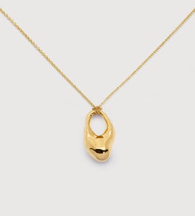 Gold Vermeil Antica Bold Chain Necklace - Monica Vinader