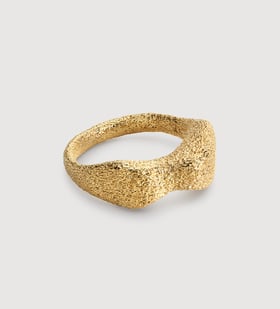 Gold Vermeil Antica Bold Ring - Monica Vinader