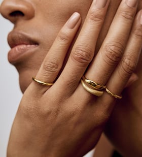 Antica Stacking Ring Set - Monica Vinader