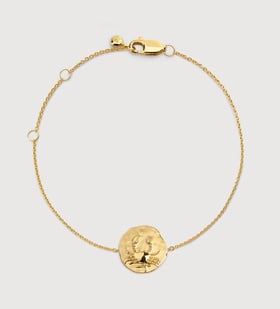 Shimmer Chain Bracelet in 14k Solid Gold | Jewellery by Shimmer Chain Bracelet in 14k Solid Gold | Jewellery by