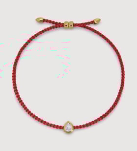 Fiji Diamond Bar Bracelet in 18k Gold Vermeil on Sterling Silver