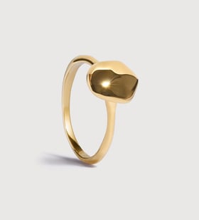 Gold Vermeil Odyssey Stacking Ring - Monica Vinader