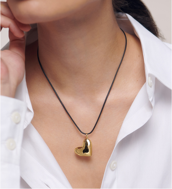 Heart Locket in 18k Gold Vermeil on Sterling Silver