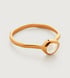 Gold Vermeil Siren Small Stacking Ring - Moonstone - Monica Vinader