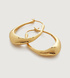 Gold Vermeil Deia Hoops - Monica Vinader