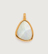 Gold Vermeil Deia Gemstone Pendant - Moonstone - Monica Vinader