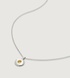 Sterling Silver November Birthstone Necklace Adjustable 41-46cm/16-18' - Citrine - Monica Vinader