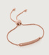 Rose Gold Vermeil Havana Mini Friendship Chain Bracelet - Monica Vinader