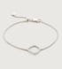 Sterling Silver Riva Diamond Kite Chain Bracelet - Diamond - Monica Vinader