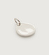Sterling Silver Siren Small Pendant Charm - Monica Vinader