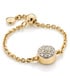 Gold Vermeil Fiji Mini Button Adjustable Friendship Diamond Ring - Diamond - Monica Vinader