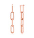 Rose Gold Vermeil Alta Capture Charm Cocktail Earrings - Monica Vinader