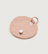 Rose Gold Vermeil Ziggy Gemstone Pendant Charm - White Topaz - Monica Vinader