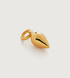 Gold Vermeil Fiji Bud Pendant Charm - Monica Vinader