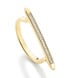 Gold Vermeil Skinny Stacking Ring - Diamond