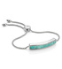 Sterling Silver Baja Bracelet - Amazonite - Monica Vinader