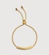 Gold Vermeil Linear Chain Bracelet - Monica Vinader