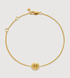 Gold Vermeil November Birthstone Chain Bracelet - Citrine - Monica Vinader
