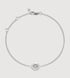 Sterling Silver June Birthstone Chain Bracelet - Moonstone - Monica Vinader