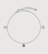 Sterling Silver Siren Muse Station Chain Bracelet - Monica Vinader