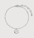 Sterling Silver Siren Muse Disc Chain Bracelet - Monica Vinader
