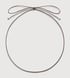 Sterling Silver Cord Necklace - Mink - Monica Vinader