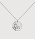 Sterling Silver Libra Zodiac Chain Necklace - Monica Vinader