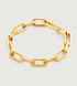 Gold Vermeil Alta Charm Bracelet - Monica Vinader