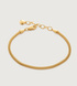 Gold Vermeil Heirloom Woven Chain Bracelet - Monica Vinader