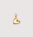 Gold Vermeil Heart Pendant - Monica Vinader