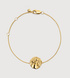 Gold Vermeil Virgo Zodiac Chain Bracelet - Monica Vinader