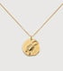 Gold Vermeil Scorpio Zodiac Chain Necklace - Monica Vinader