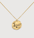 Gold Vermeil Capricorn Zodiac Chain Necklace - Monica Vinader