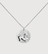Sterling Silver Leo Zodiac Chain Necklace - Monica Vinader