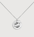 Sterling Silver Pisces Zodiac Chain Necklace - Monica Vinader