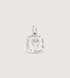 Sterling Silver Love Token Pendant - Monica Vinader