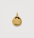 Gold Vermeil Deia Twist Teardrop Locket - Monica Vinader