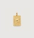 Gold Vermeil Talisman Heart Pendant - Monica Vinader
