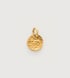 Gold Vermeil Siren Small Coin Pendant - Monica Vinader