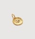 Gold Vermeil Bee Pendant - Monica Vinader