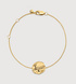 Gold Vermeil Capricorn Zodiac Chain Bracelet - Monica Vinader