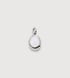 Sterling Silver June Birthstone Locket - Moonstone - Monica Vinader