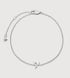 Sterling Silver Initial I Chain Bracelet - Monica Vinader